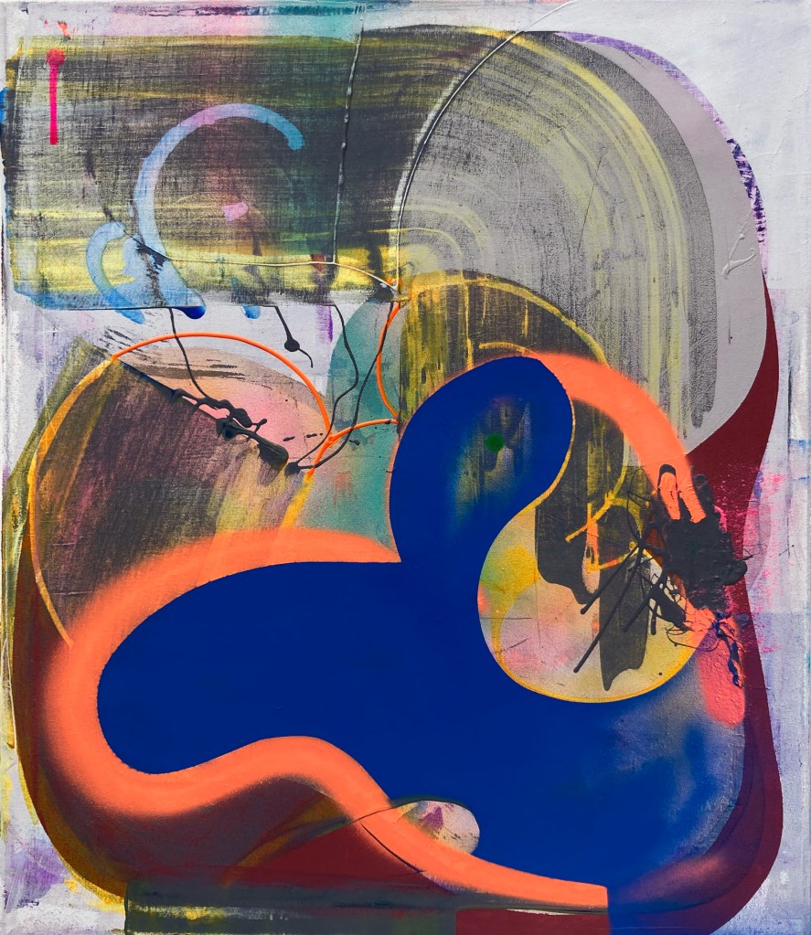 Gabriel Tiongson, Sprout, 19.6x23.6 in, mixed media on canvas, 2026